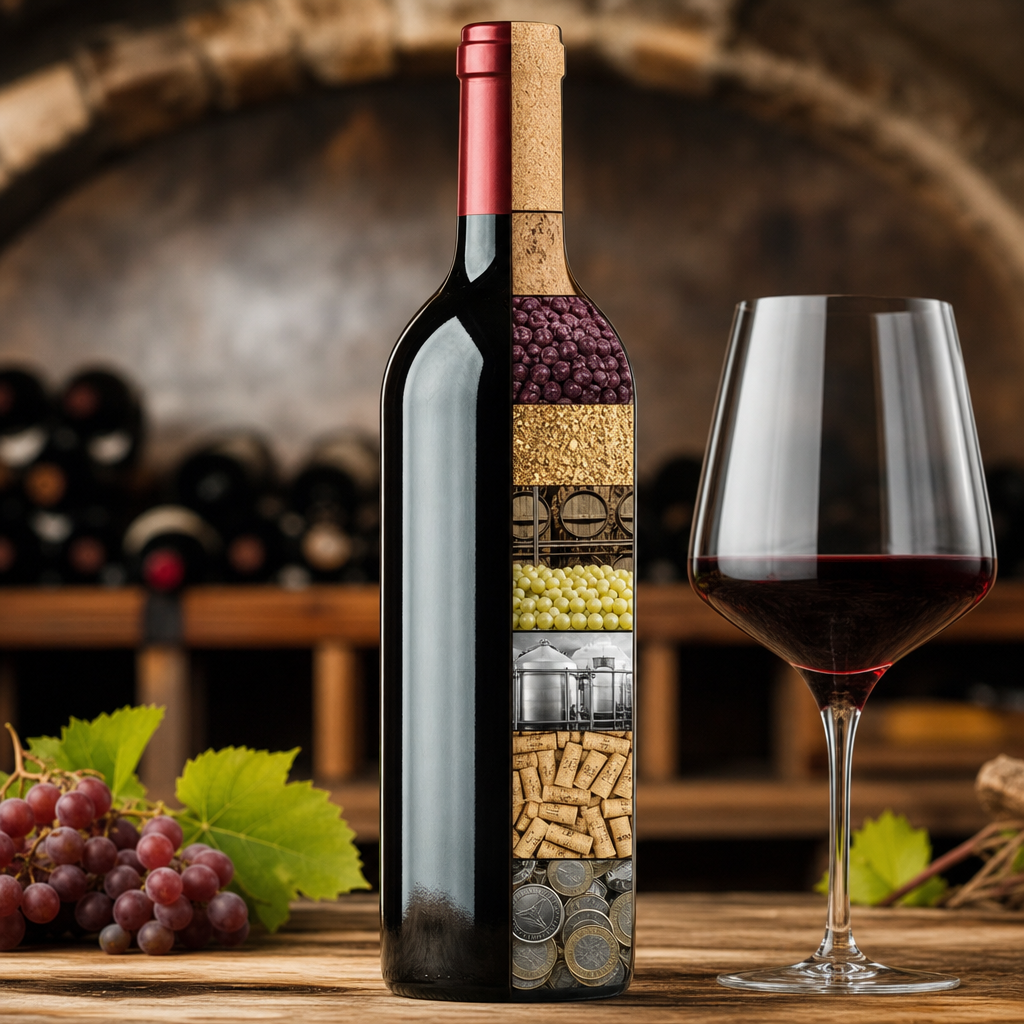 Aperçu de la destination de votre argent dans le prix d'une bouteille de vin